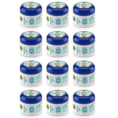 Panama Jack Sport Zinc SPF 50 Broad Spectrum Sunscreen Lotion, Water Resistant (Pack of 1)