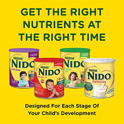 Nido NESTLE Kinder 1+ Powdered Milk Beverage 1.76 lb. Canister