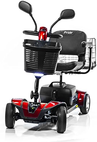 Pride Mobility Go-Go Sport 4-wheel Travel Pride Electric Scooter+ Rear Basket