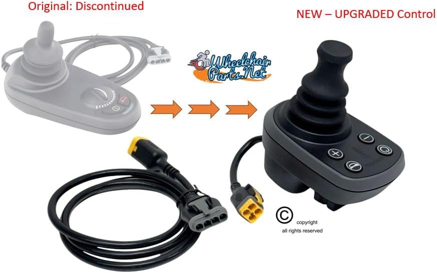 D51157 - GC2 2 Button Joystick Module for electric mobility wheelchairs (4 pin connector)