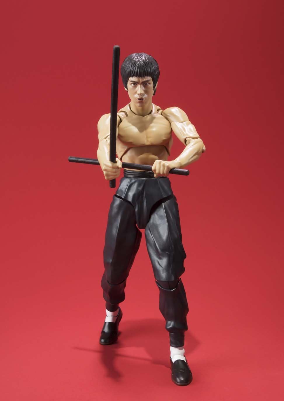 TAMASHII NATIONS Bandai Bruce Lee S.H. Figuarts Action Figure | Bruce Lee 5 Inch Action Figure S.H. Figuarts - Bruce Lee