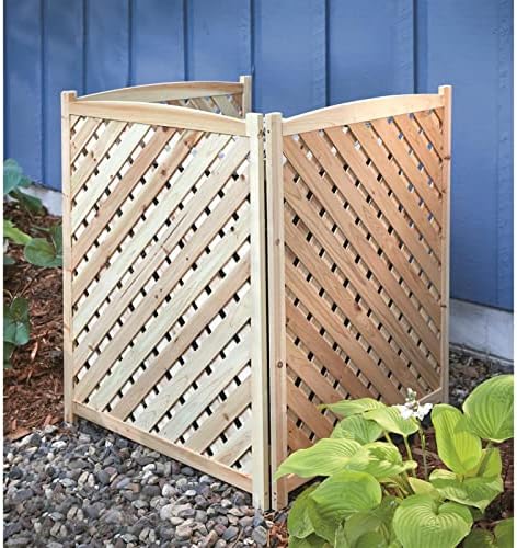 Air Conditioner Fence Screen, AC Covers for Outside to Hide Air Conditioner & for Outdoor Privacy