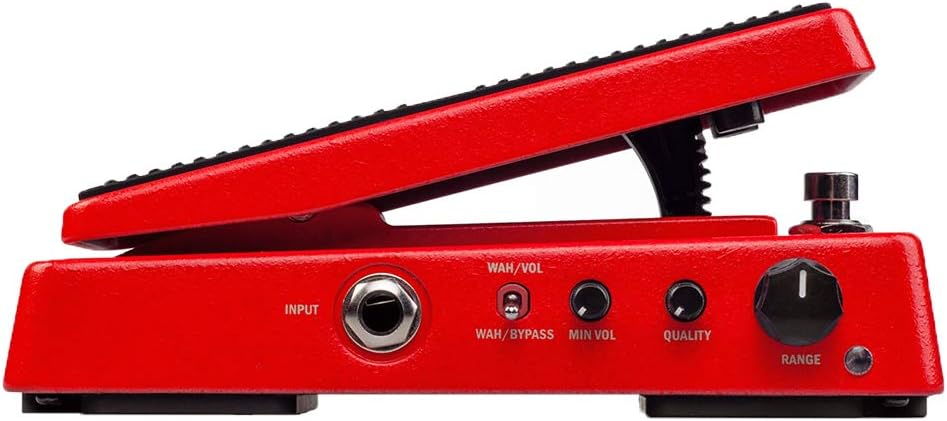 JOYO Compact Wah/Volume Guitar Pedal, 6-Mode Sweep Range & Adjustable Q Control, Active Volume with Minimum Knob, True Bypass in Wah Mode (WAH-II)