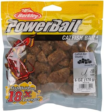 Berkley PowerBait Catfish Bait Chunks Fishing Dough Bait