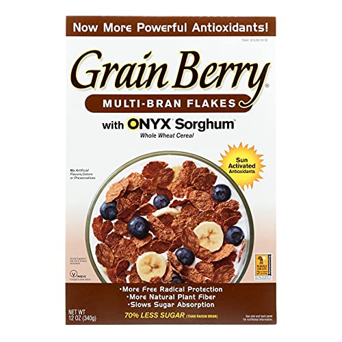 Grain Berry Cereal, BRAN FLAKES, (The Silver Palate), 12 OZ (Pack of 6)6