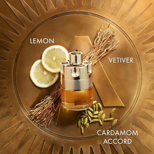 Azzaro Wanted Eau de Toilette - Vibrant & Irresistible Mens Cologne - Woody, Citrus & Spicy Fragrance - Cardamom, Lemon