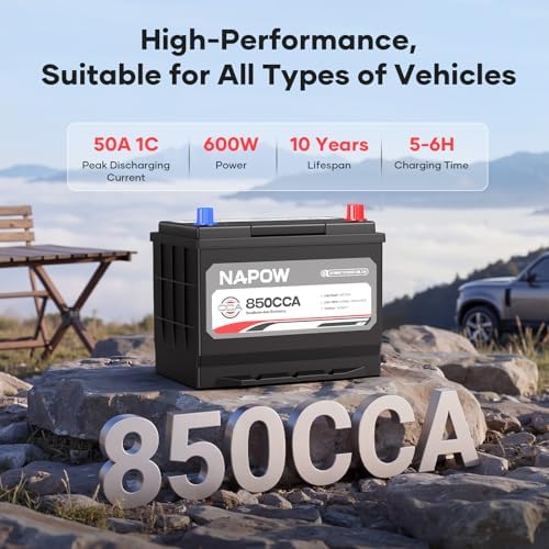 12V 70Ah Sodium Ion Car Battery, 1000CCA IP65 Waterproof Automotive Group Size 49 Battery for Car RV Marine