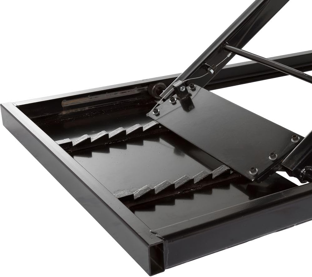 Black Widow Motorcycle Lift Table, Air Over Hydraulic, 1,500 lb, 33.5" High