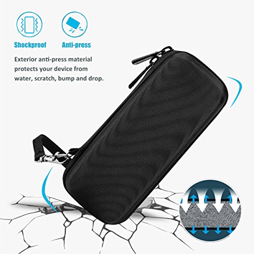 ProCase Hard Travel Case for Electric Trimmer & Shaver -Black | Fits QP2520 QP2530 QP2620 QP2630, Portable Organizer Carrying Bag