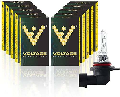 Voltage Automotive H11 Halogen Bulb (10 Pack) - Standard Replacement For High Beam Low Beam Driving Fog Light