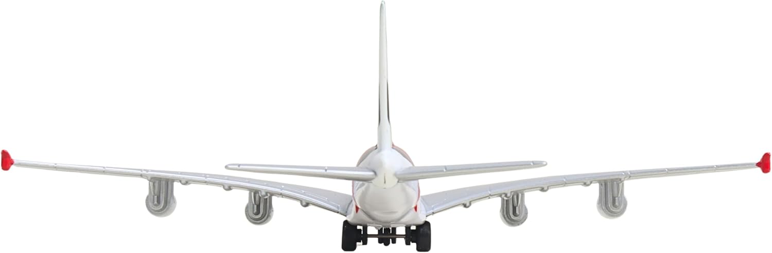 Daron Toy Airplane RT9904 – Emirates A380 – Die-Cast Metal Model Airplane Toy with Plastic Parts for Kids Ages 3+