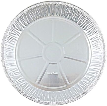 Handi-Foil 12" Aluminum Foil Pie Pan Extra-Deep Disposable Tin Plates (Pack of 12)