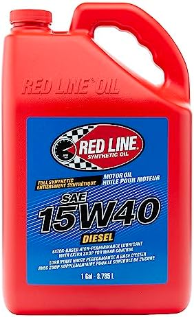 Red Line 21405 15W40 Synthetic Diesel Motor Oil - 1 Gallon