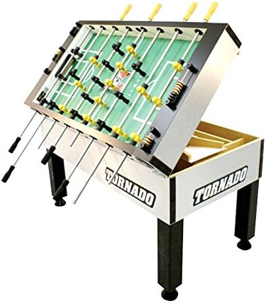 Tornado Tournament 3000 Foosball Table - Made in the USA - Commercial Quality for the Home - Incredible Table Soccer Game