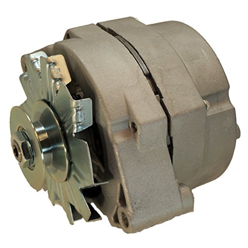 63 Amp One Wire Alternator with Pulley - Used for converting 6 Volt to 12 Volt - AB-418D