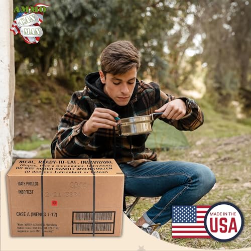 Sopakco US Military MRE, A Case, Menus 1-12, 2026