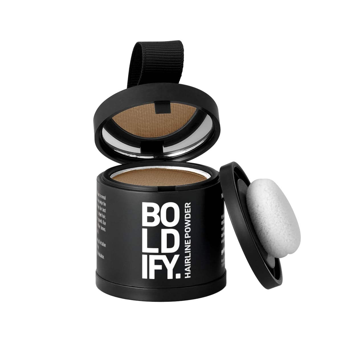 Boldify Hairline Powder, Root Touch Up Hair Color Dark Brown 4g