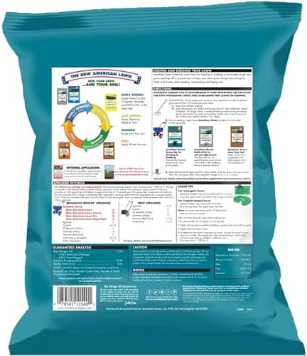 Jonathan Green (11540) Green-Up Lawn Food for Seeding & Sodding - 12-18-8 Grass Fertilizer (1,500 Sq. Ft.)