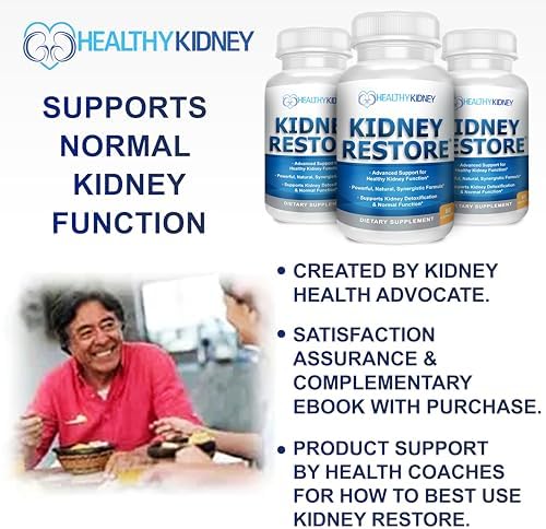 3 Pack Natural Kidney Cleanse to Support Kidney Function and Detox, Advanced Formula Can Help Boost Kidney Health, Daily Health Supplement Pills