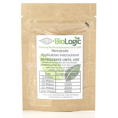 Scanmask Beneficial Nematodes, Steinernema feltiae Sf Nematodes for Natural Insect Pest Control (10 Million)