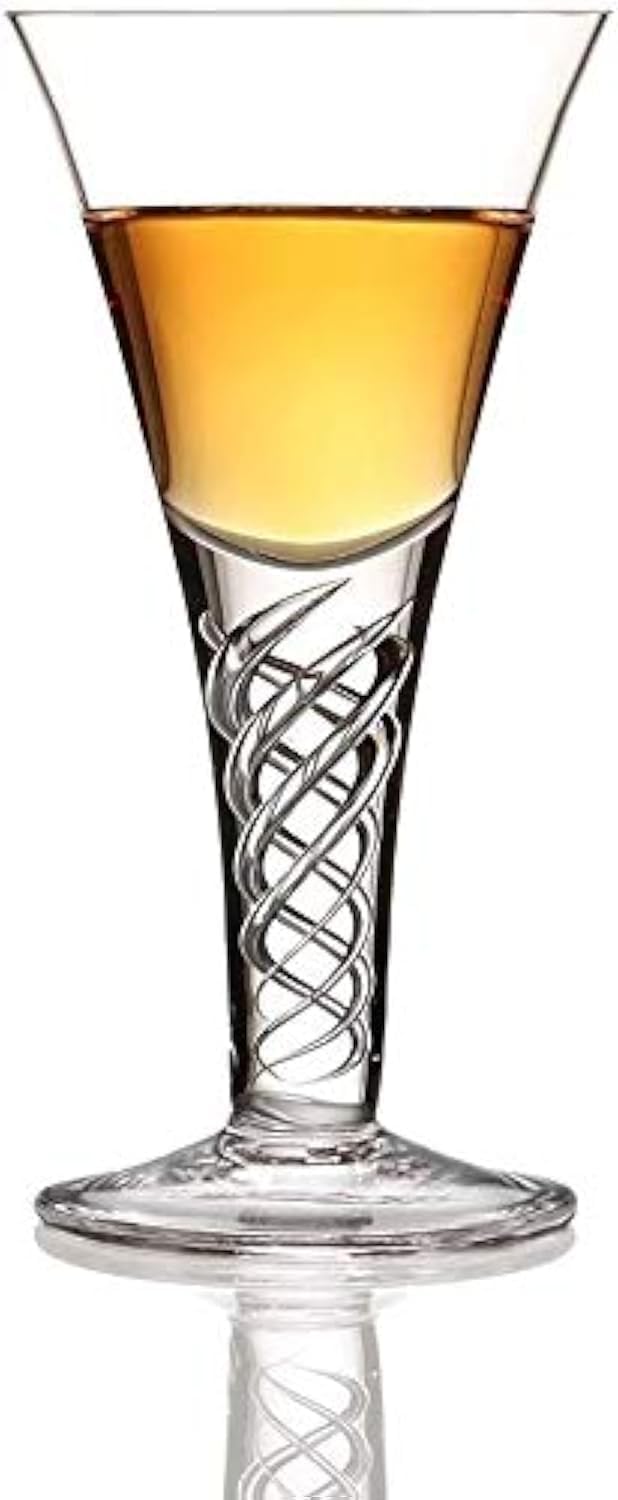 GLENCAIRN Crystal The Jacobite Dram Whisky Toasting Glass 2.3 fl oz - A Wee Dram Glass for Scotch, Whiskey, Liquer & Spirits