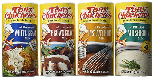 Tony Chachere Instant Gravy Mix, Creole, Roux, 3 Count