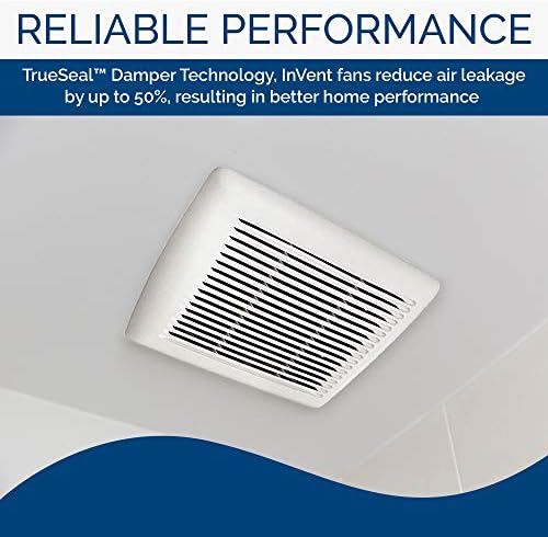 Broan-NuTone Bathroom Exhaust Fan, Easy Install, Powerful 110 CFM, Quiet 1.0 Sones, Energy Star