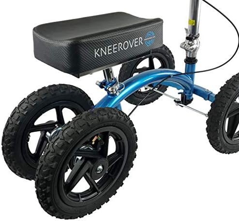 KneeRover Knee Walker 12 inch Replacement Pneumatic Wheel for All Terrain Knee Rover - Knee Scooter Accessory Part Includes Bearings Tire and Tube