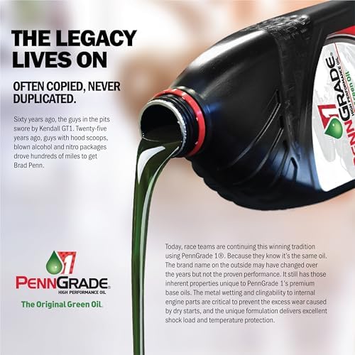 PENN GRADE 1 Synthetic Blend High Performance Oil SAE 15W-40 (1, Quart)