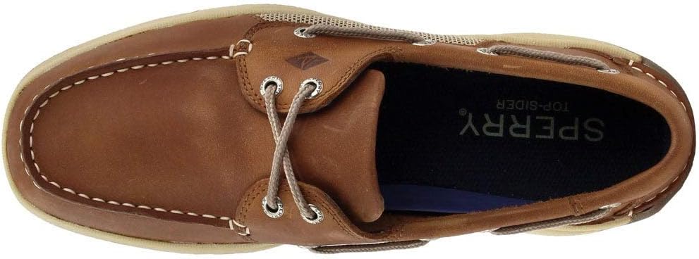 Sperry Men's Intrepid Boat Shoe, Cognac, 10 M