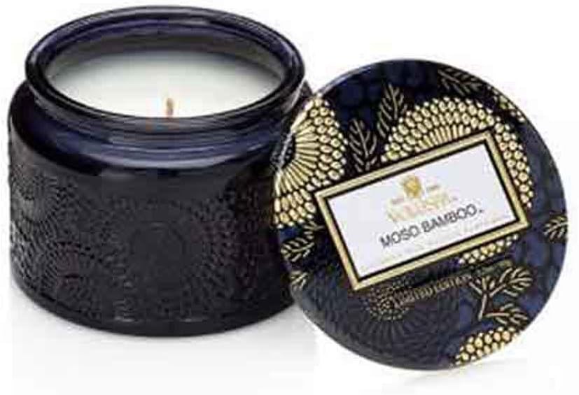 Voluspa Baltic Amber, Petite Candle Jar, 3.2 Ounce, 25 Hour Burn Time, Coconut Wax for Clean Burning, Handcrafted in the USA