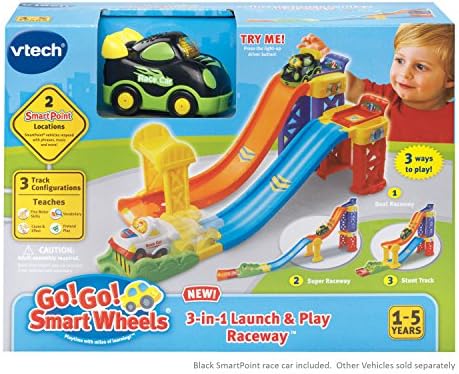 VTech Go! Go! Smart Wheels 3-in-1 Launch and Play Raceway