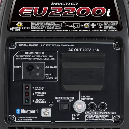 Honda EU2200i 2200 Watt Inverter Generator (EU2200ITAG)