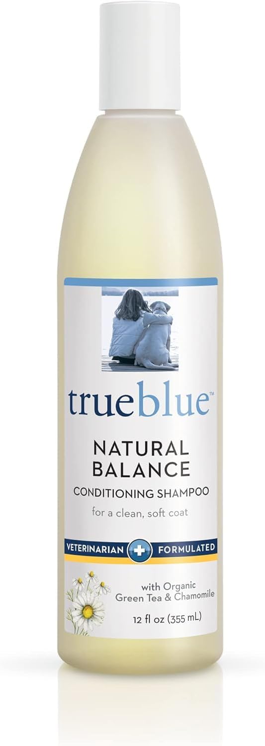 Trueblue Pure & Sure Puppy Shampoo – Cleansing Wash, Deodorizing, Moisturizing – Toxin Free, Milk, Honey Natural Botanical Blend – Tearless Dog Shampoos – 12 Fl. Oz.