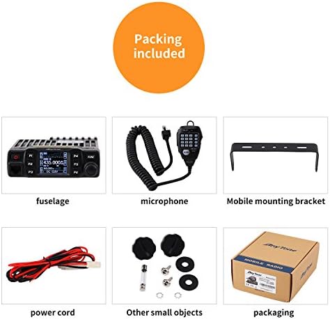 AnyTone AT-778UV Dual Band Transceiver Mobile Radio VHF/Uhf Two Way Radio