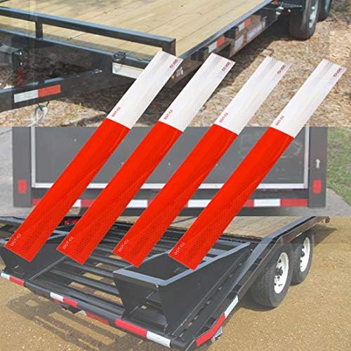 CZC AUTO 2PCS 12V LED Submersible Low Profile Rectangular Trailer Lights