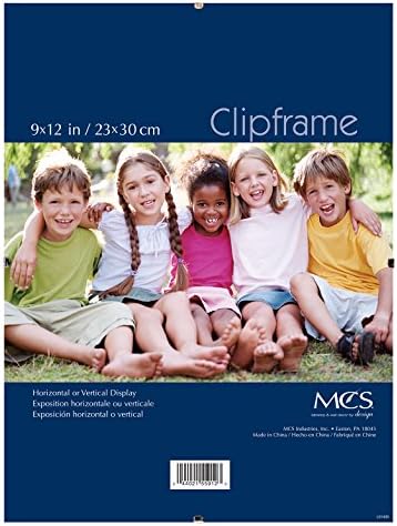 MCS 9x12 Inch Glass Clip Frame (55912)