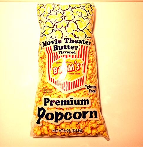 Brim's Movie Theater Butter Flavored Premium Popcorn (large 8 oz Bag)