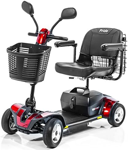 Pride Mobility Go-Go Sport 4-wheel Travel Pride Electric Scooter+ Rear Basket
