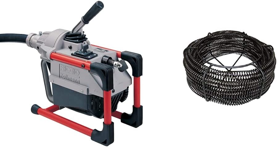 RIDGID 66492 Model K-60SP Compact 120-Volt Sectional Drain Cleaning Machine Kit