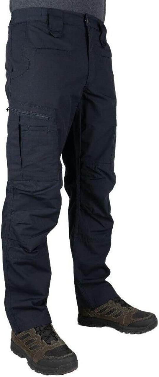 LA Police Gear LAPG Men's Atlas Stretch Tactical Cargo Pants | Durable & Lightweight Ripstop Outdoor Hiking Work Pants for Men