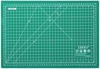 ZERRO Self Healing Cutting Mat 24" x 36", Double Sided & Non-Slip | Professional 5-Ply Rotary Mat for Scrapbooking, Fabric, Quilting, Sewing, Crafts (A1)