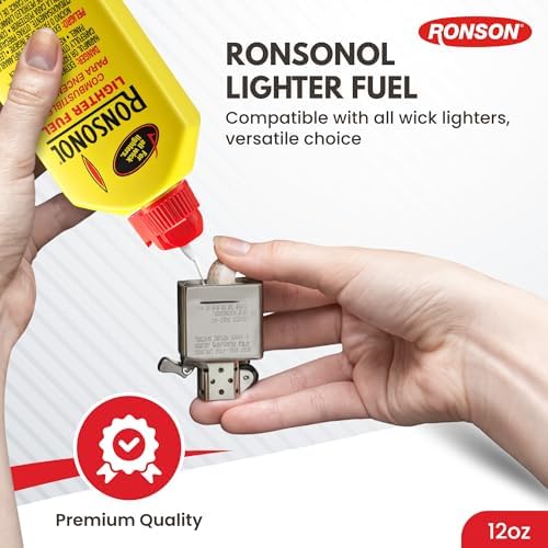 Ronson 12 Ounce Ronson Lighter Fuel - Pack of 2