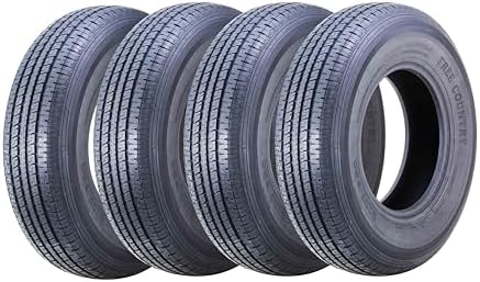 FREE COUNTRY 4 Premium Trailer Tire ST225/75R15 10PR LRE 117N w/Scuff Guard
