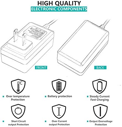 Philips Razor Charger, 15V 5.4W AC DC Adapter (6.6ft) Fits for Philips Norelco HQ8505/8500X Shaver Razor HQ RQ QC QT at PT XL HS Series