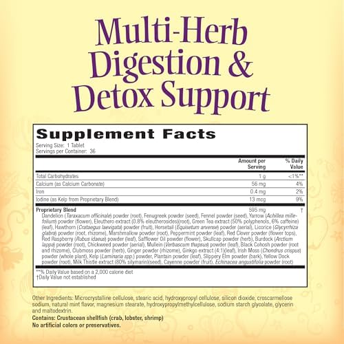 Nature's Secret Multi-Herb Digestion & Detox Support (2 Pack)