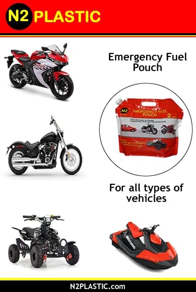 2 Gallon Gas Pouch (Foldable-Expandable gas pouch
