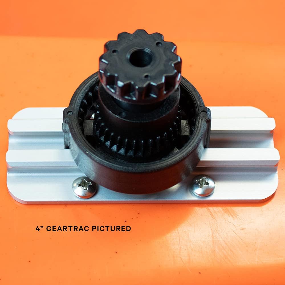 YakAttack GT175 Generation II GearTrac - Size Options | Heavy-Duty Silver Kayak Surface Mount Track | Accessory Mounting | Topside Installation | Compatible with 1/2" Wide Track Hardware