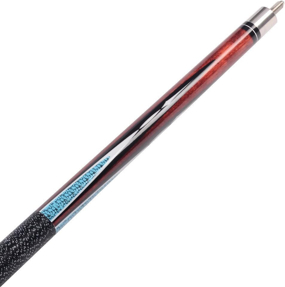 CUESOUL 58 Inch 19oz/20oz Maple Billiard Stick Pool Cue Set 11.5mm/13mm Tip[Weight Adjustable]