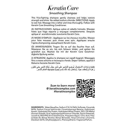 Keratin Complex - Keratin Care Smoothing Shampoo - 13.5 fl oz